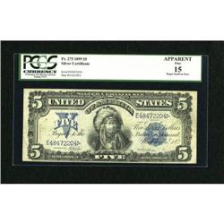 Fr. 275 $5 1899 Silver Certificate PCGS Apparent