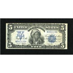 Fr. 280 $5 1899 Silver Certificate Very Fine.