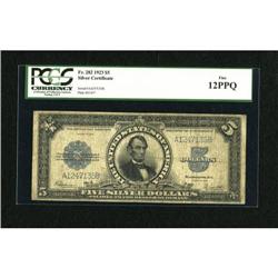 Fr. 282 $5 1923 Silver Certificate PCGS Fine
