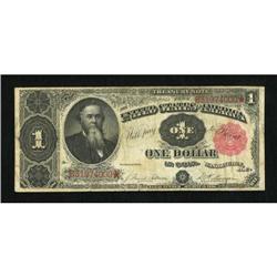 Fr. 351 $1 1891 Treasury Note Fine.
