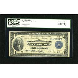 Fr. 731 $1 1918 Federal Reserve Bank Note PCGS