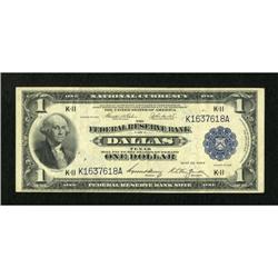 Fr. 740 $1 1918 Federal Reserve Bank Note N/A.