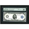 Image 1 : Fr. 846 $5 1914 Federal Reserve Note PMG Very