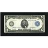 Image 1 : Fr. 859b $5 1914 Federal Reserve Note Extremely