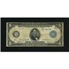 Image 1 : Fr. 846 $5 1914 Federal Reserve Note Good-Very