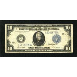 Fr. 951C $10 1914 Federal Reserve Note Very