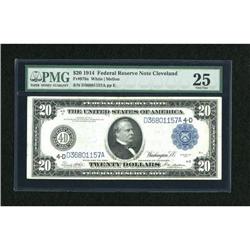 Fr. 979a $20 1914 Federal Reserve Note PMG Very