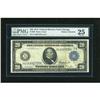Image 1 : Fr. 989 $20 1914 Federal Reserve Note PMG Very