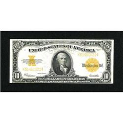 Fr. 1173 $10 1922 Gold Certificate Choice About