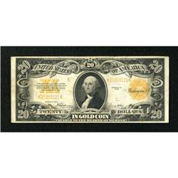 Fr. 1187 $20 1922 Gold Certificate Fine-Very