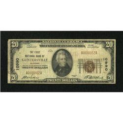 Guntersville, AL - $20 1929 Ty. 1 The First NB