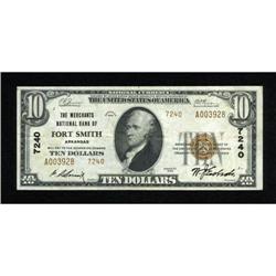 Fort Smith, AR - $10 1929 Ty. 2 The Merchants NB