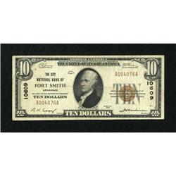 Fort Smith, AR - $10 1929 Ty. 1 The City NB Ch.