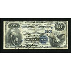 San Francisco, CA - $10 1882 Date Back Fr. 545