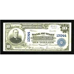 San Francisco, CA - $10 1902 Plain Back Fr. 635