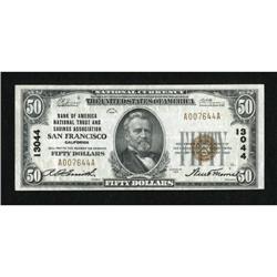 San Francisco, CA - $50 1929 Ty. 1 Bank of Italy