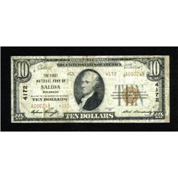 Salida, CO - $10 1929 Ty. 2 The First NB Ch. #