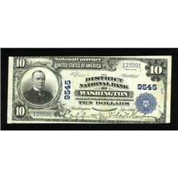 Washington, DC - $10 1902 Plain Back Fr. 626 The