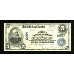 DeLand, FL - $5 1902 Plain Back Fr. 601 The