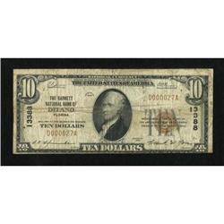 DeLand, FL - $10 1929 Ty. 1 The Barnett NB Ch. #