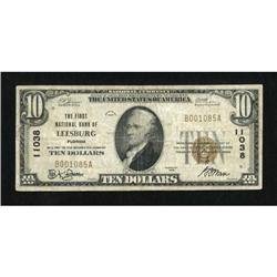 Leesburg, FL - $10 1929 Ty. 1 The First NB Ch. #