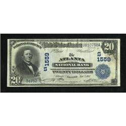 Atlanta, GA - $20 1902 Date Back Fr. 643 The