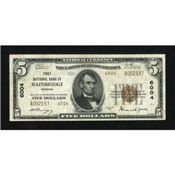 Bainbridge, GA - $5 1929 Ty. 2 The First NB Ch.