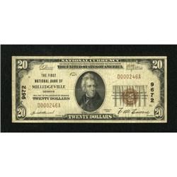Milledgeville, GA - $20 1929 Ty. 1 The First NB