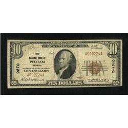 Pelham, GA - $10 1929 Ty. 1 The First NB Ch. #