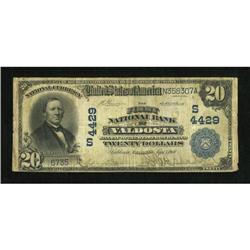 Valdosta, GA - $20 1902 Date Back Fr. 645 The