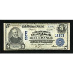 Chicago, IL - $5 1902 Plain Back Fr. 609 The