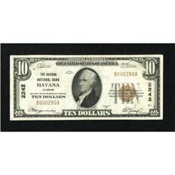 Havana, IL - $10 1929 Ty. 1 The Havana NB Ch. #