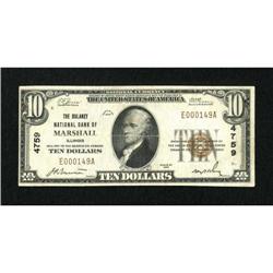 Marshall, IL - $10 1929 Ty. 1 The Dulaney NB Ch.