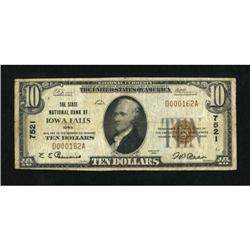 Iowa Falls, IA - $10 1929 Ty. 1 The State NB Ch.