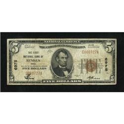 Remsen, IA - $5 1929 Ty. 1 The First NB Ch. #