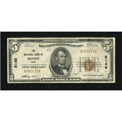 Sidney, IA - $5 1929 Ty. 1 The NB of Sidney Ch.