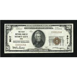 Story City, IA - $20 1929 Ty. 1 The First NB Ch.