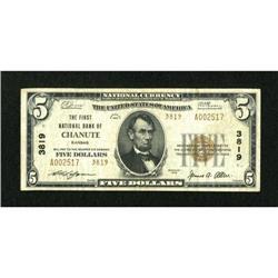 Chanute, KS - $5 1929 Ty. 2 The First NB Ch. #