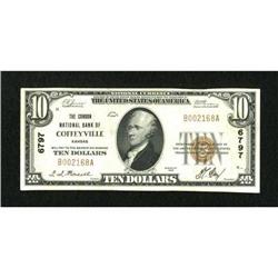 Coffeyville, KS - $10 1929 Ty. 1 The Condon NB