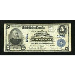 Emporia, KS - $5 1902 Plain Back Fr. 607 The