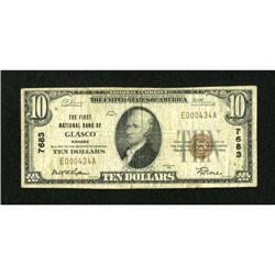 Glasco, KS - $10 1929 Ty. 1 The First NB Ch. #