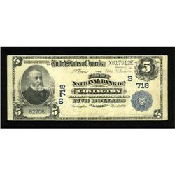 Covington, KY - $5 1902 Plain Back Fr. 598 The