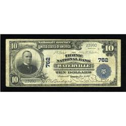 Waterville, ME - $10 1902 Plain Back Fr. 624 The