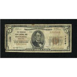 Frederick, MD - $5 1929 Ty. 1 The Frederick