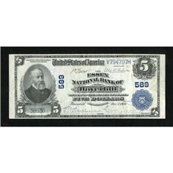 Haverhill, MA - $5 1902 Plain Back Fr. 598 The