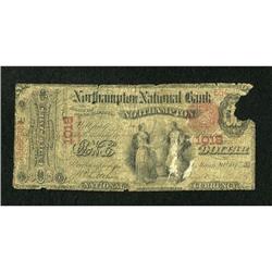 Northampton, MA - $1 1875 Fr. 383 The