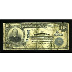 Sherburn, MN - $10 1902 Date Back Fr. 616 The