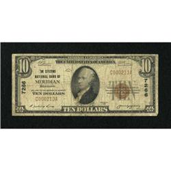 Meridian, MS - $10 1929 Ty. 1 The Citizens NB