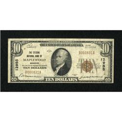 Maplewood, MO - $10 1929 Ty. 1 The Citizens NB