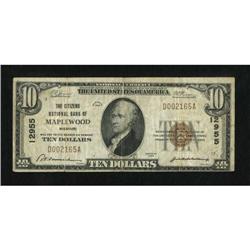 Maplewood, MO - $10 1929 Ty. 1 The Citizens NB